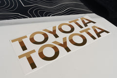 TOYOTA Front Grille Emblem Kit - 2024+ Land Cruiser / 07-14 FJ Cruiser