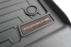 Porsche Logo Emblem for Weathertech All Weather Floor Mats (Single) - Porsche 911 Cayman Cayenne Boxter Macan Taycan