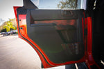 Topo Rear Interior Upper Door Card Insert Overlays (Printed Series) - 2021+ Bronco 4 Door - StickerFab