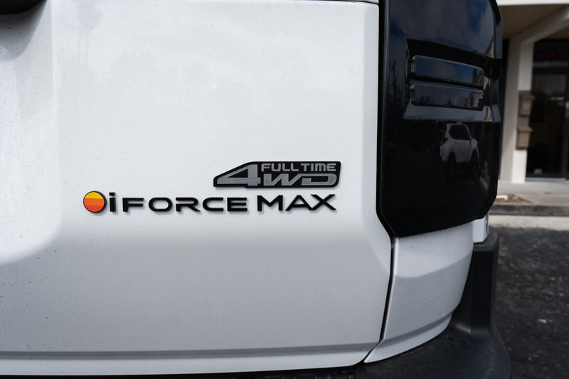 Full Time 4WD Two Color Acrylic Emblem - 2024+ Land Cruiser / GX 550 / 2025+ 4Runner Limited