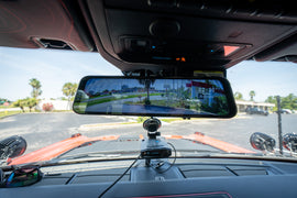 Wolfbox G900 4K + 2.5K Touch Screen Rear View Mirror with Dashcam - Universal