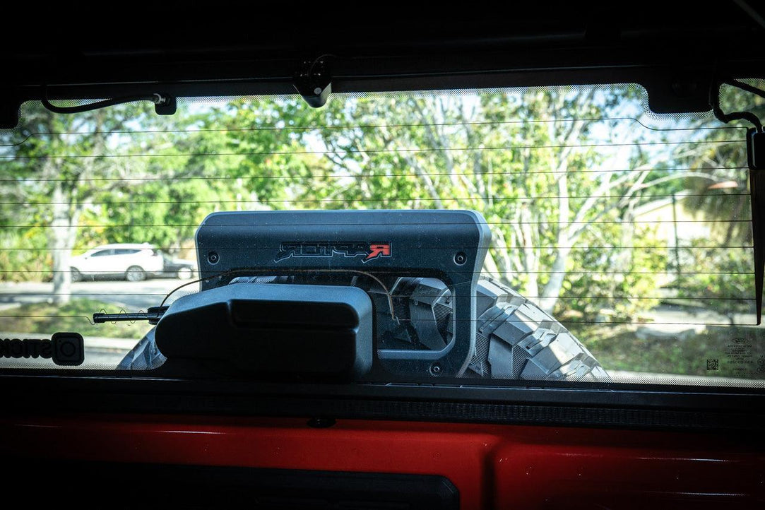 Backwards R Inlay for Third Brake Light - 2022+ Bronco Raptor - StickerFab