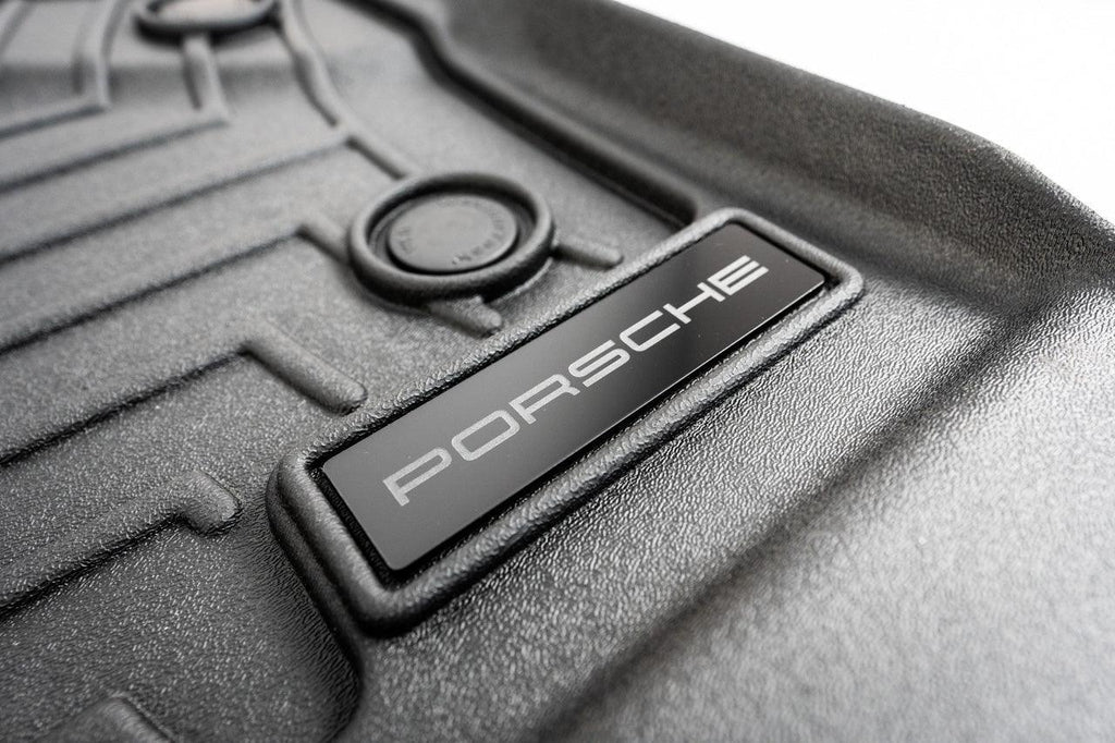 Porsche Logo Emblem for Weathertech All Weather Floor Mats (Single