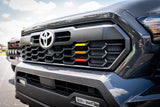 TRD Style Heritage Grille Tri Bar Overlays - 2024+ Tacoma