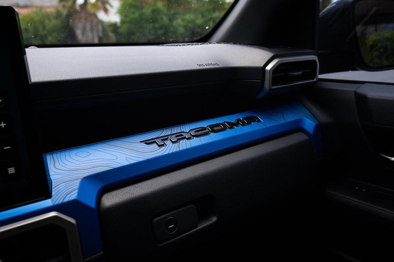 Tacmap Overlay 2024 Tacoma Topological Map Dash Overlays | StickerFab