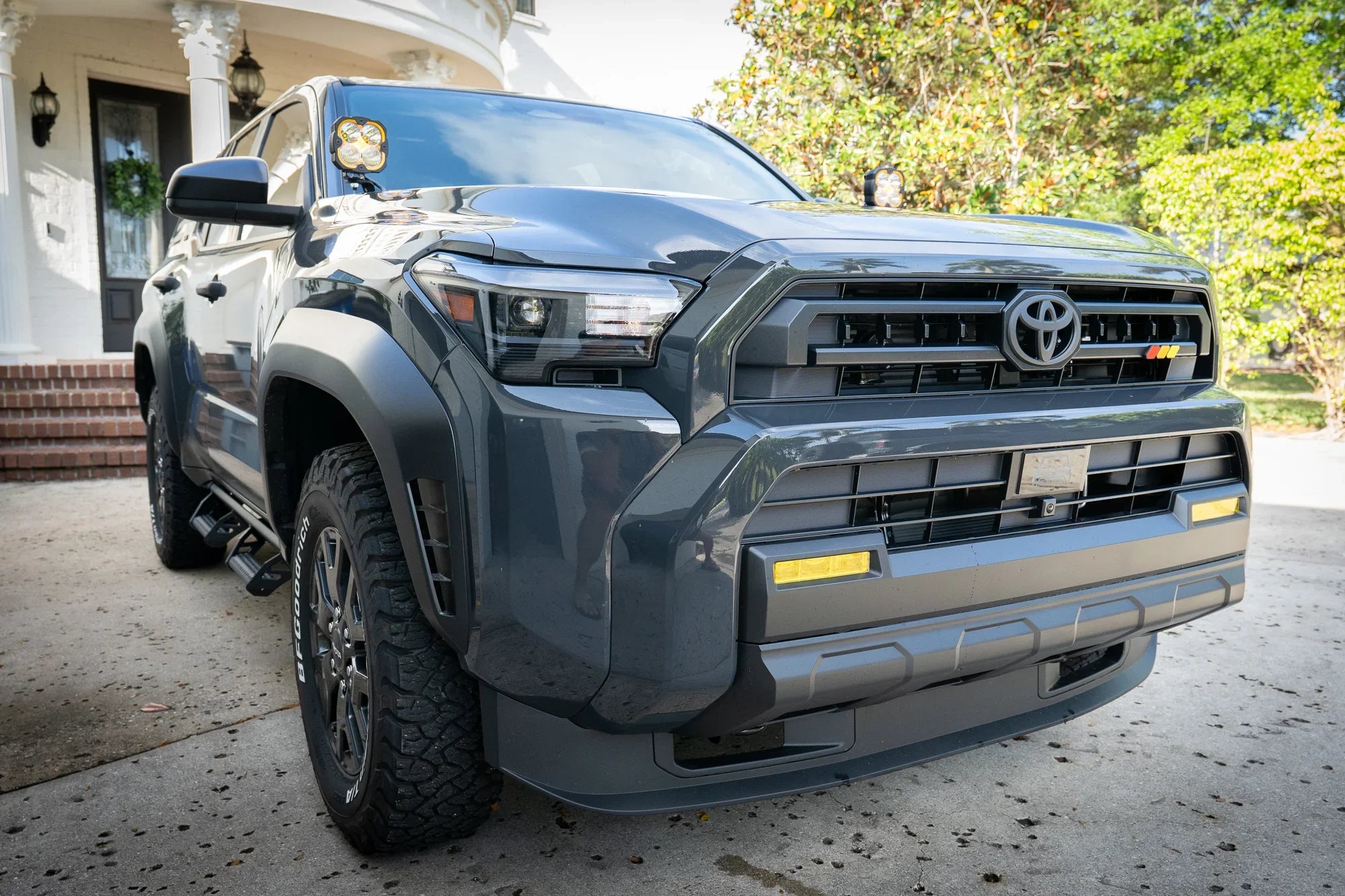 4runner Retro Emblems 2025 Toyota 4Runner OEM Front Emblem Matte Black ABS Overlay | StickerFab