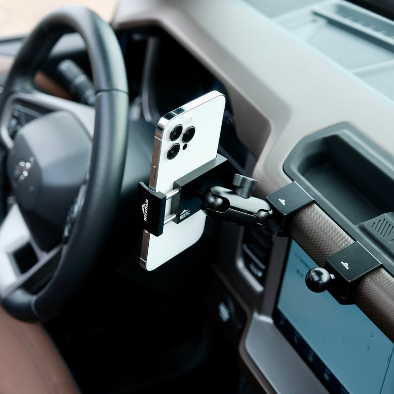 Offroam Standard Phone Mount - 2021+ Bronco (non Stitched Dash)