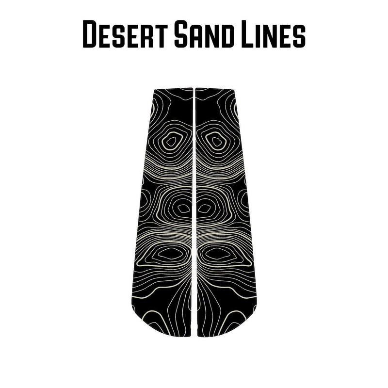 Topographic Sliding Rear Window Trim Overlays - 2025+ 4Runner