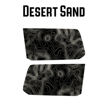 Topographic Rear Window Map Overlays - 2024+ Land Cruiser / GX 550