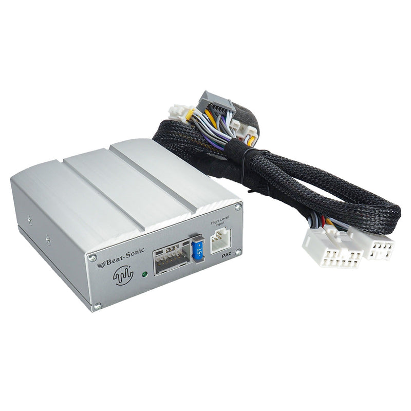 Beat-Sonic ENA-2S1 Plug and Play Encore Alpha Power Amplifier Kit for Select Subaru & Toyota GR86 Models with 10 & 6 Pin Stereo Connectors