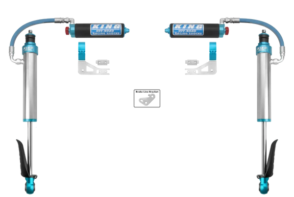 King Shocks 2024+ Land Cruiser 2.5 Rear Shocks | StickerFab