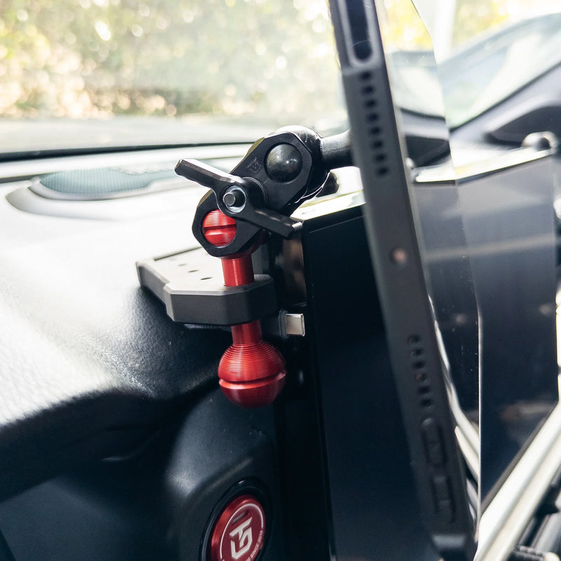 Billet Aluminum 14" Dashtop Multi Mount (DMM) - 2024+ Tacoma / 2025+ 4Runner