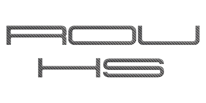 Special Domed Grille Letter Inserts - 2015-2022 F-150