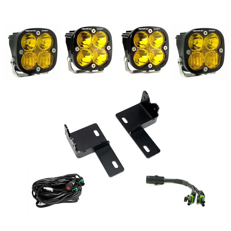 Baja Designs Squadron Behind the Grille Light Kit (Amber or White) - 2025+ 4Runner (Non TRD Pro)