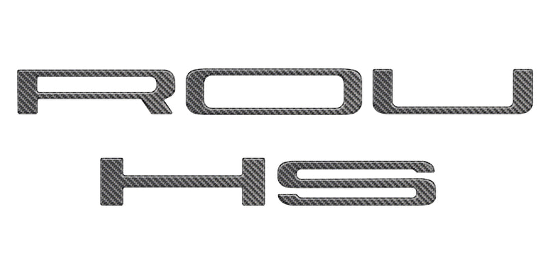 Special Domed Grille Letter Inserts - 2015-2022 F-150