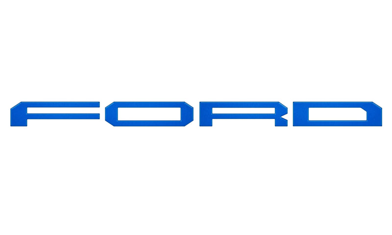 Domed Raptor Tailgate Letter Overlays - 2021-2025 Ford F-150 Raptor