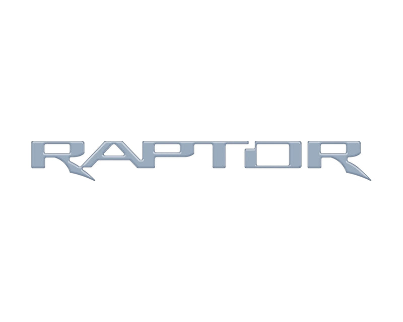 Domed Raptor Tailgate Emblem Inserts - 2017-2025 Ford F-150 Raptor