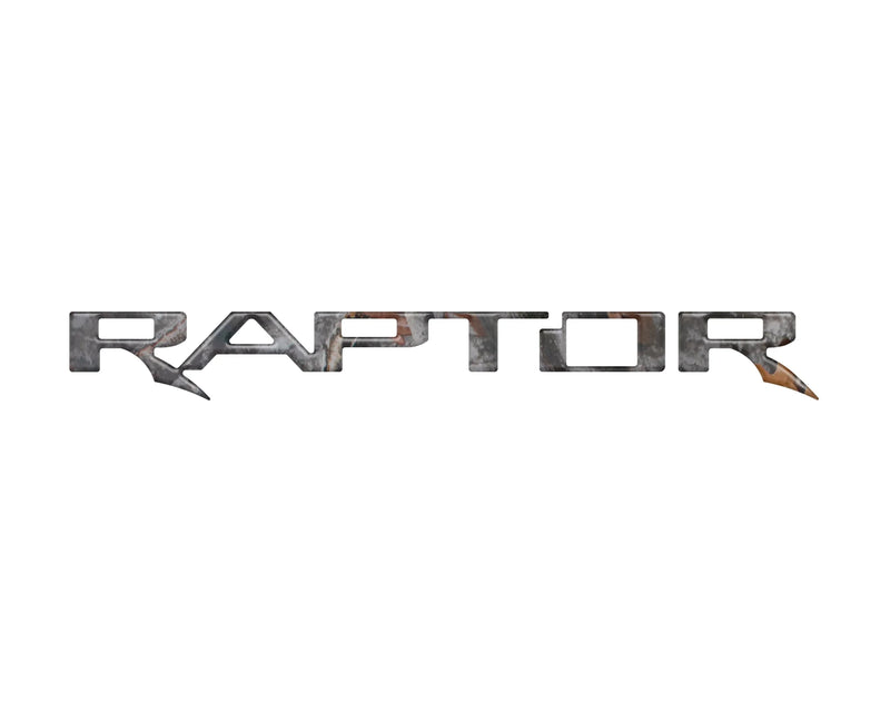 Domed Raptor Tailgate Emblem Inserts - 2017-2025 Ford F-150 Raptor