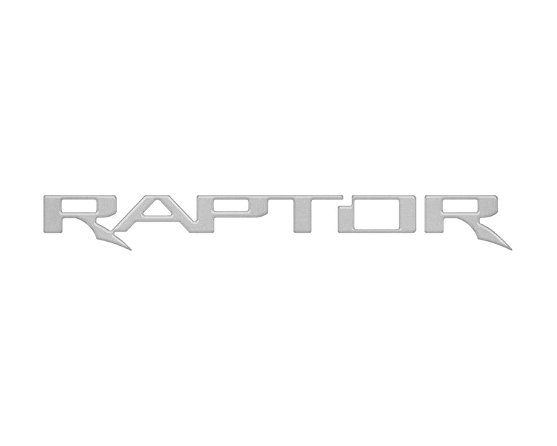 Domed Raptor Tailgate Emblem Inserts - 2017-2025 Ford F-150 Raptor