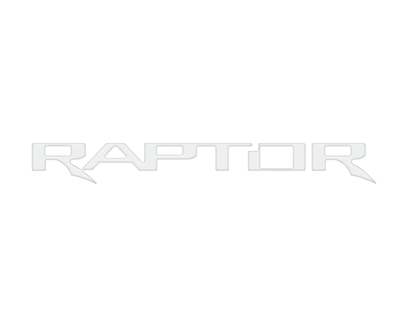 Domed Raptor Tailgate Emblem Inserts - 2017-2025 Ford F-150 Raptor