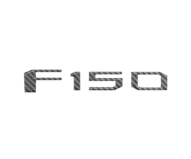 Domed Tailgate Applique Emblem Accent Trim - 2017-2020 Ford F-150 Raptor / King Ranch / Platinum / Limited