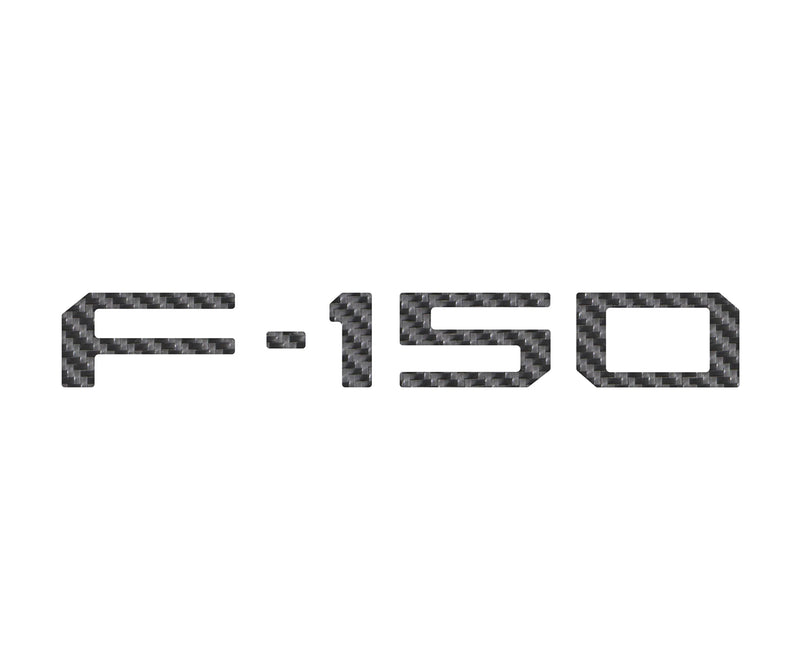 Domed Tailgate Applique Emblem Accent Trim - 2021-2024 F-150 Raptor / King Ranch / Platinum / Limited