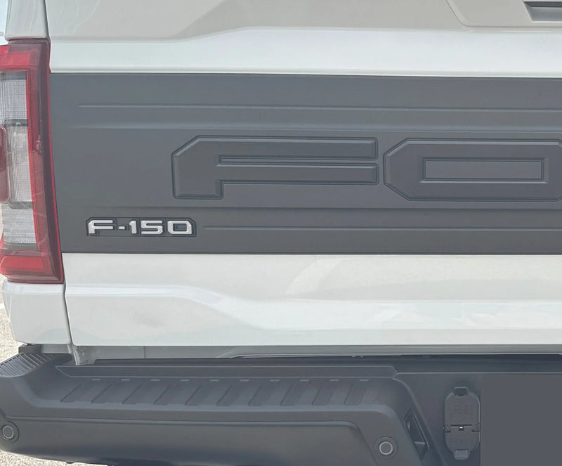 Domed Tailgate Applique Emblem Accent Trim - 2021-2024 F-150 Raptor / King Ranch / Platinum / Limited