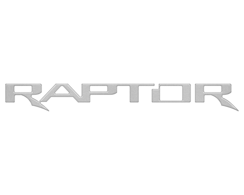 Domed Raptor Tailgate Emblem Inserts - 2017-2025 Ford F-150 Raptor
