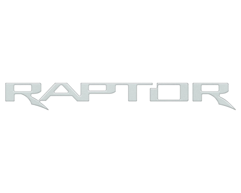 Domed Raptor Tailgate Emblem Inserts - 2017-2025 Ford F-150 Raptor