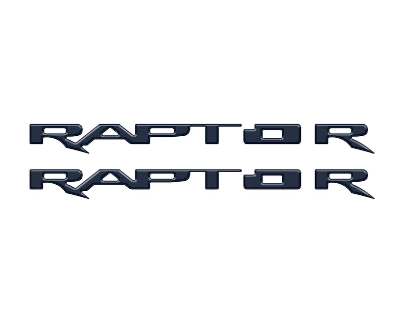 RAPTOR Running Board Emblem Overlays - 2017-2024 F-150 Raptor