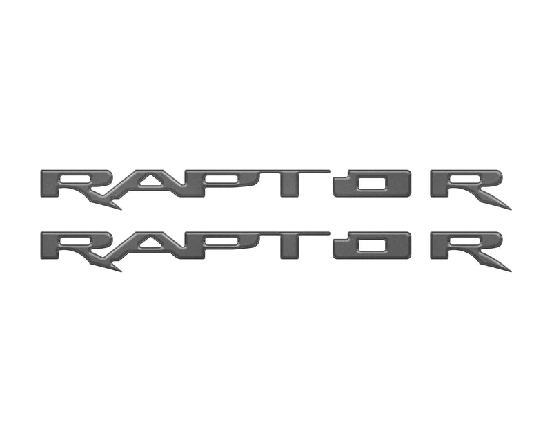 RAPTOR Running Board Emblem Overlays - 2017-2024 F-150 Raptor