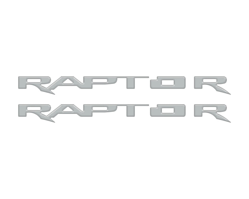 RAPTOR Running Board Emblem Overlays - 2017-2024 F-150 Raptor