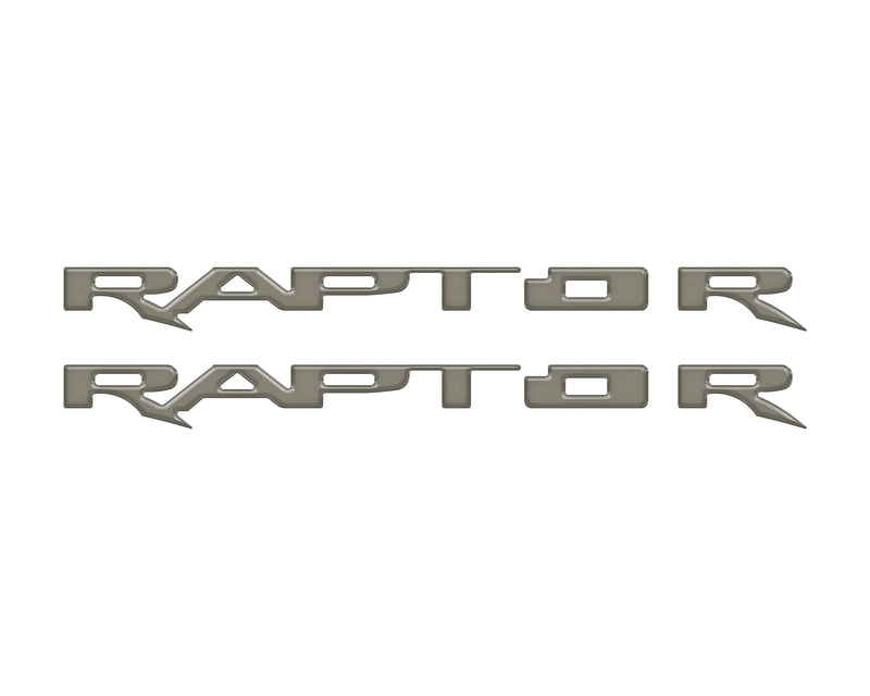 RAPTOR Running Board Emblem Overlays - 2017-2024 F-150 Raptor