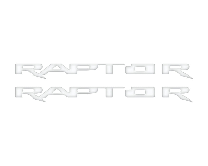 RAPTOR Running Board Emblem Overlays - 2017-2024 F-150 Raptor