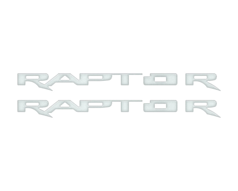 RAPTOR Running Board Emblem Overlays - 2017-2024 F-150 Raptor