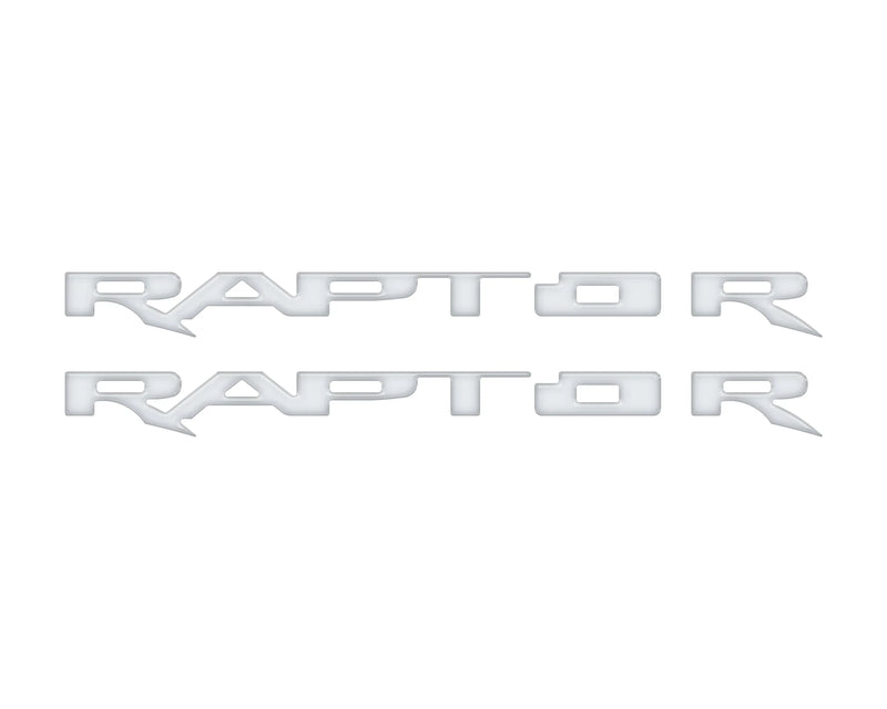 RAPTOR Running Board Emblem Overlays - 2017-2024 F-150 Raptor