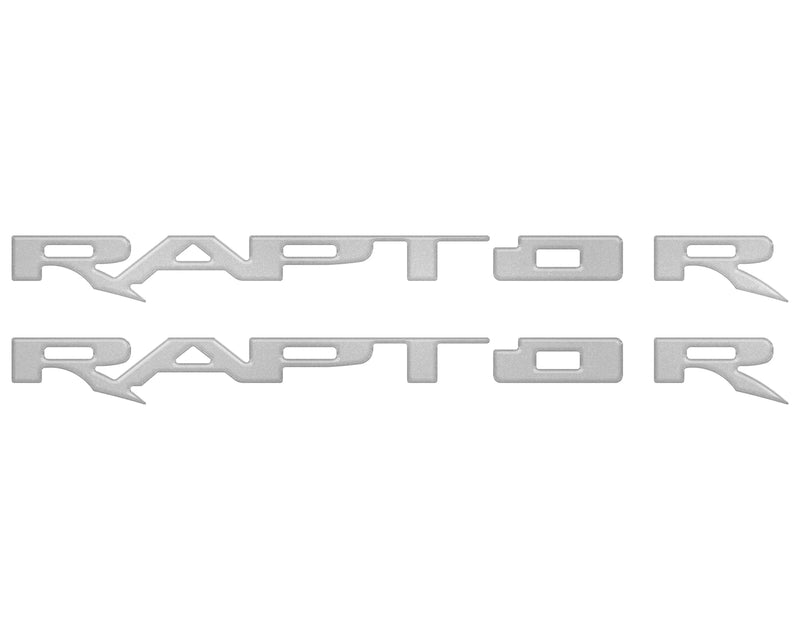RAPTOR Running Board Emblem Overlays - 2017-2024 F-150 Raptor
