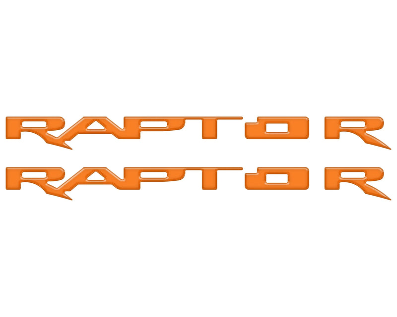 RAPTOR Running Board Emblem Overlays - 2017-2024 F-150 Raptor