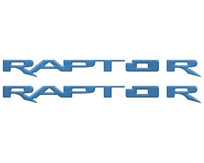 RAPTOR Running Board Emblem Overlays - 2017-2024 F-150 Raptor