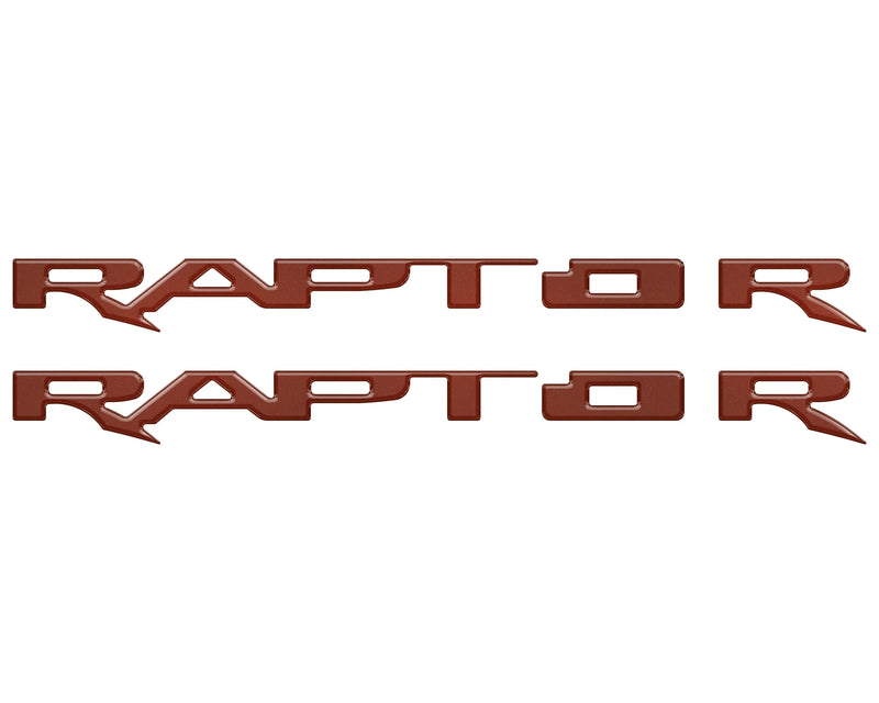 RAPTOR Running Board Emblem Overlays - 2017-2024 F-150 Raptor