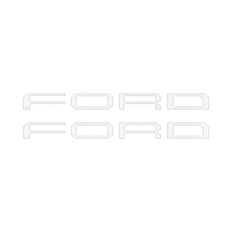 Tremor/Raptor Running Board Letter Inserts Fits 2025-2026 Ford F-150