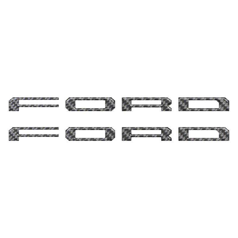 Domed Lightning Running Board Overlays - 2022+ F150 Lightning