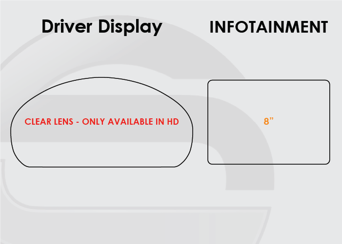 Screen ProTech Screen Protector / Anti Glare Kit - 2021+ Bronco Sport