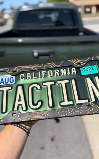Rightcar Solutions Silicone License Plate Frame | The Original Premium Grade Silicone Car Plate Frame | Rust Proof, Rattle Proof, Weather Proof
