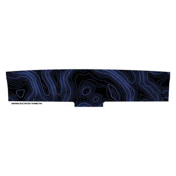 Topo Soft Top Bronco Panel Overlay - 2021+ Bronco Factory Soft Top