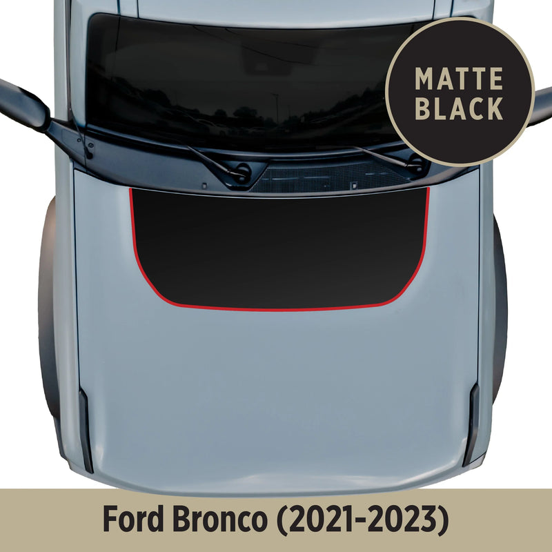 Premium Hood Graphic (Topo or Plain) - 2021+ Bronco (non Raptor)