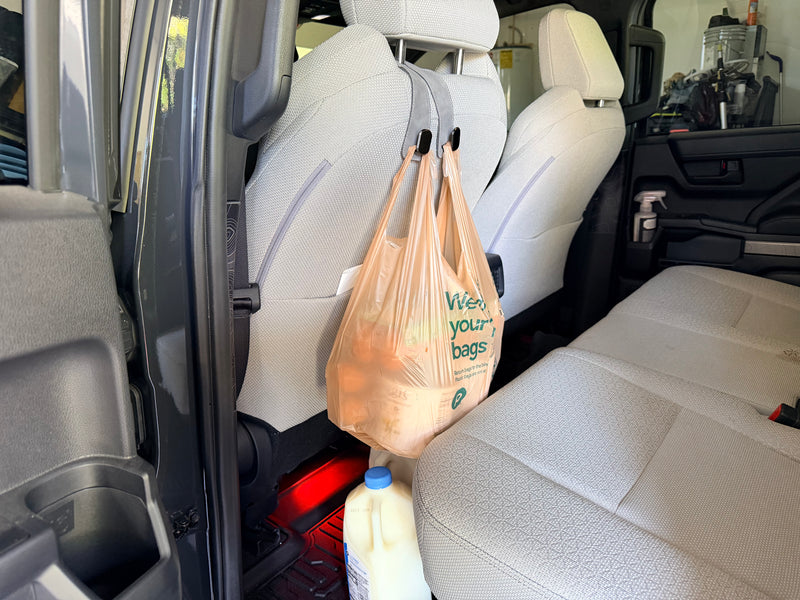 Headrest Seat Hooks for Groceries Purses Bags - 2024+ 4Runner