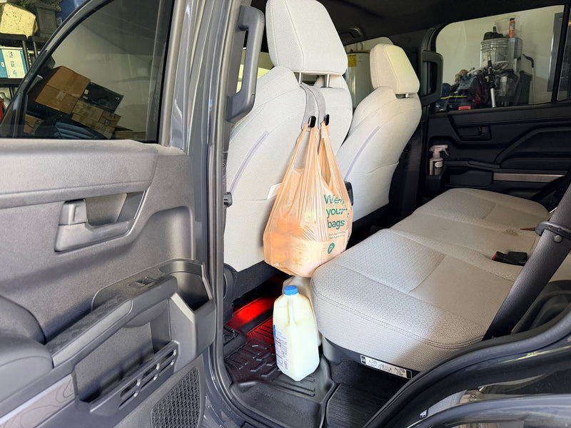 Headrest Seat Hooks for Groceries Purses Bags - 2024+ 4Runner