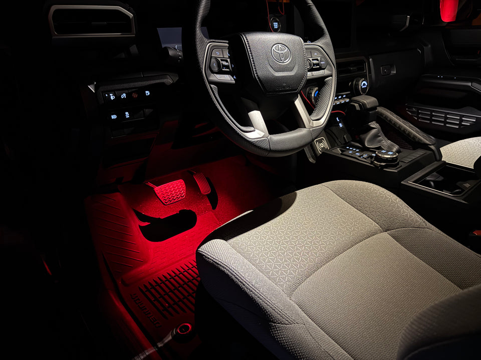 OE Style Footwell LED Lighting Kit - 2024+ Tacoma / 2025+ 4Runner