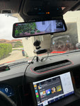 Wolfbox G900 4K + 2.5K Touch Screen Rear View Mirror with Dashcam - Universal - StickerFab